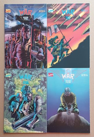 WAR 1-4 set -New Universe Tie In
