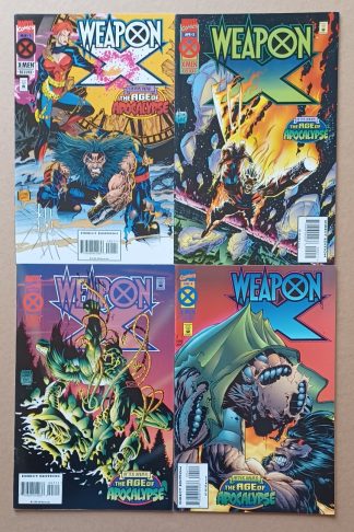 Weapon X 1-4 set