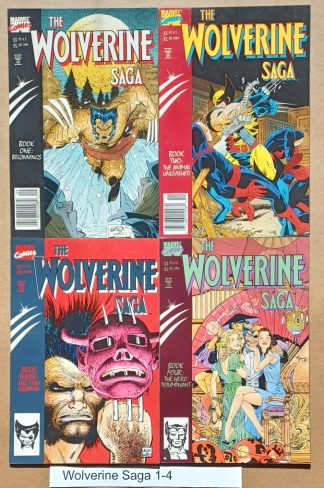 Wolverine Saga 1-4 set