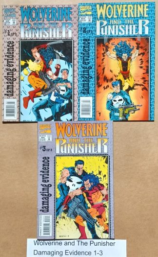 Wolverine and the Punisher Damaging Evidence 1-3 set