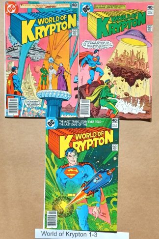 World of Krypton 1-3 set