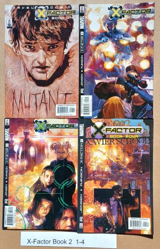 X-Factor Book 2 1-4 set