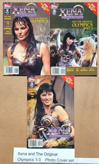 Xena And The Original Olympics 1-3 set ,Photo Covers