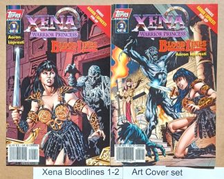 Xena Warrior Princess Bloodlines Set 1,2 Art Covers