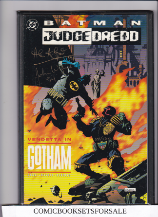 Batman Judge Dredd Vendetta in Gotham #1