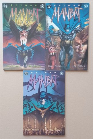 Batman Man-Bat 1-3 set