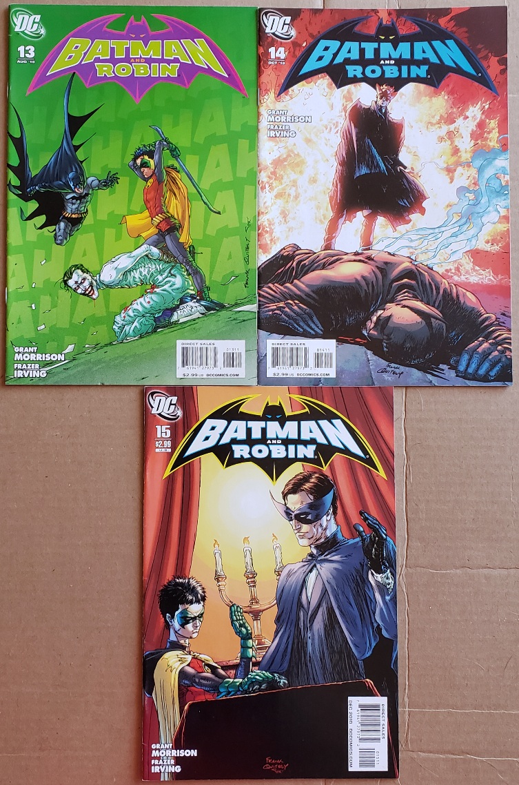Batman and Robin Must Die!, The Garden of Death Part 1-3 set