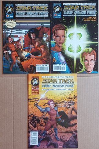 Star Trek Deep Space Nine Secret of the Lost Orb 1-3 set