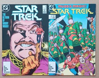Star Trek The Return of Harry Mudd On Wizard World 1-2 set