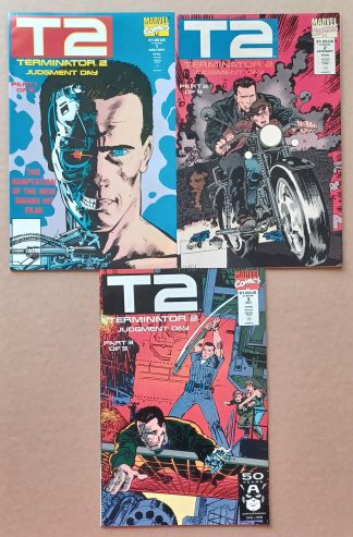 T2 Terminator 2 Judgement Day 1-3 Set