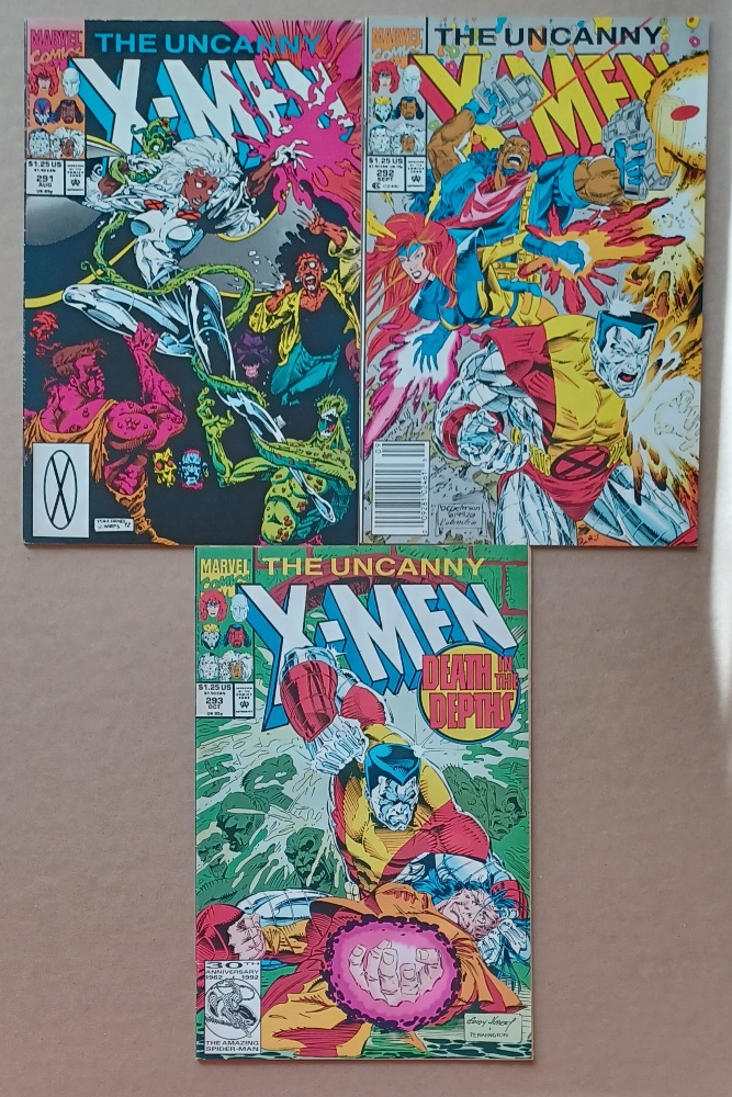 Uncanny X-Men Death of The Morlocks 1-3 set