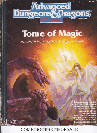 Advanced Dungeon’s & Dragons 2nd Edition Tome of Magic