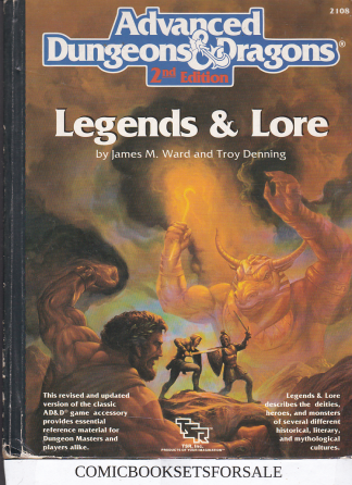 Advanced Dungeon’s & Dragons Legends & Lore