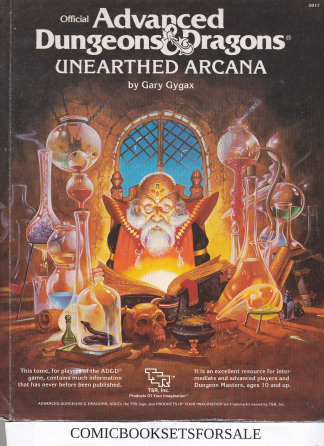 Advanced Dungeon’s & Dragons Unearthed Arcana