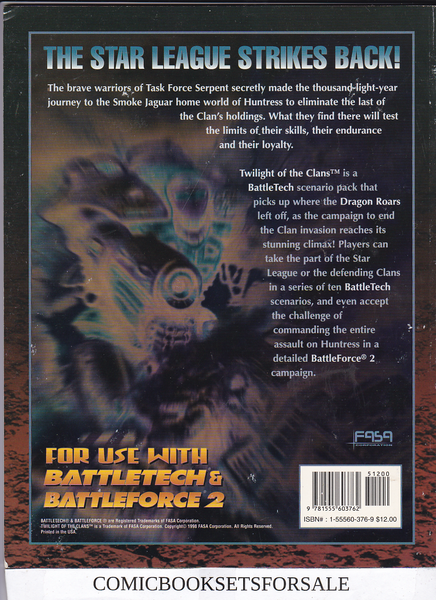 Battletech Twilight of The Clans - Image 2