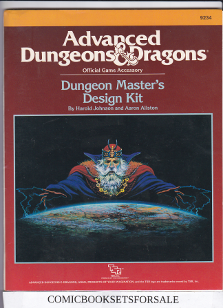 Advanced Dungeon's & Dragons Dungeon Master's Design Kit
