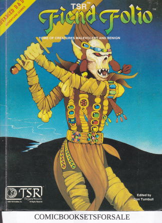 Advanced Dungeon’s & Dragons Fiend Folio