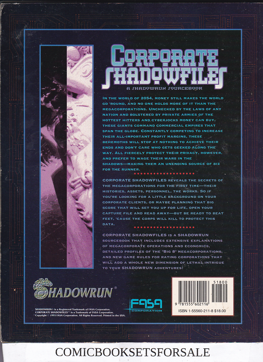 Shadowrun Corporate Shadowfiles - Image 2