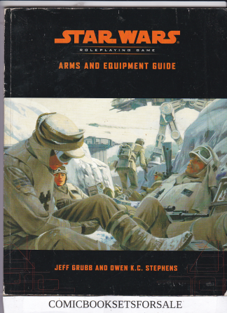Star Wars RolePlaying Game Arms And Equipment Guide