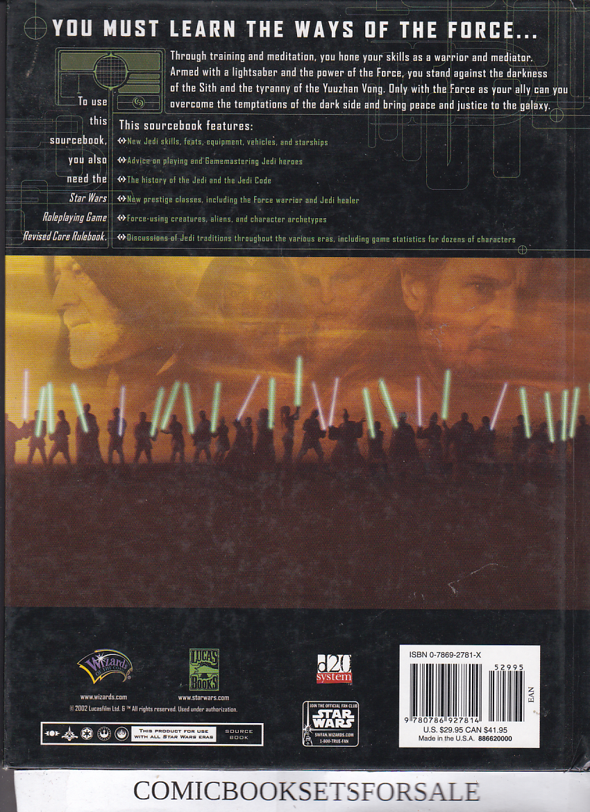 Star Wars RolePlaying Game Power of The Jedi Sourcebook - Image 2