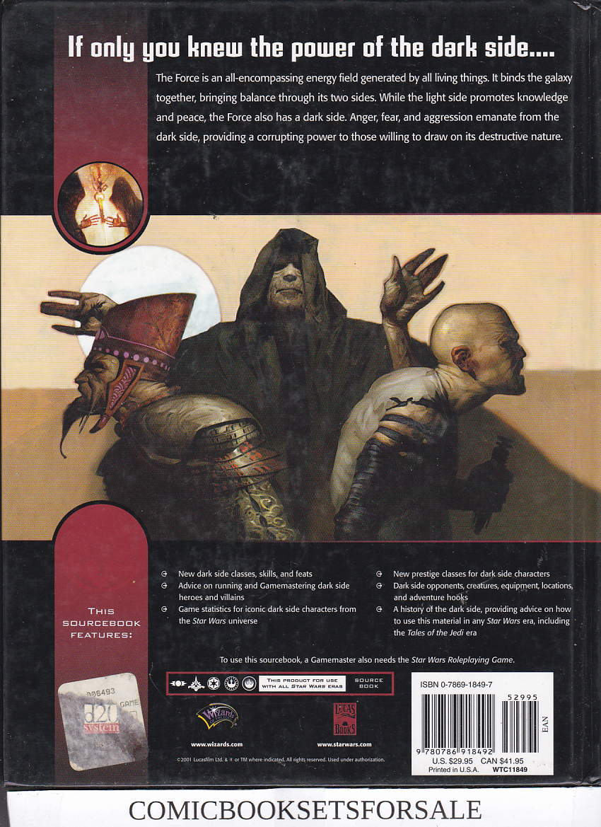 Star Wars RolePlaying Game The Dark Side Sourcebook - Image 2