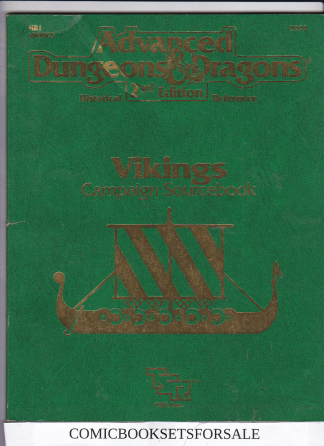 Advanced Dungeon’s & Dragons 2nd Edtion Vikings Campaign Sourcebook