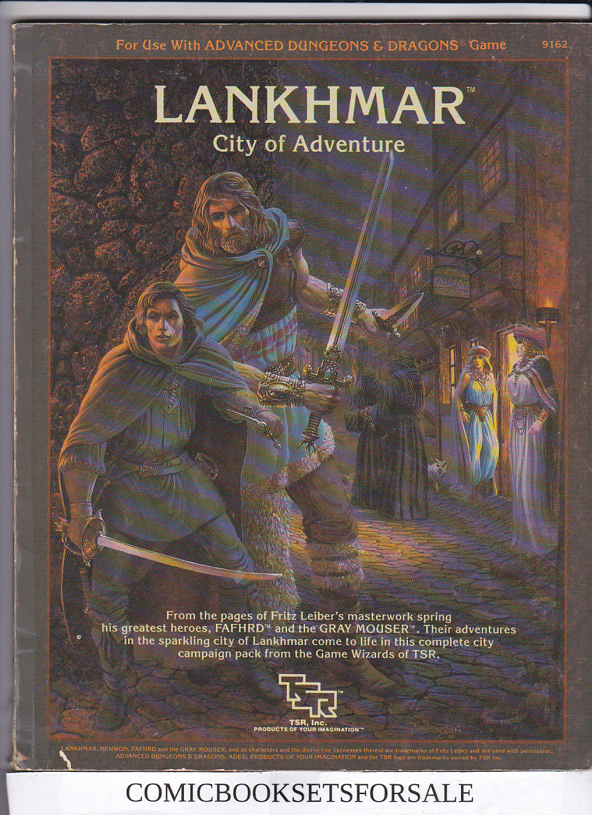 Advanced Dungeon’s & Dragons 2nd Edtion Lankhmar City of Adventure