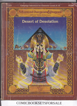 Advanced Dungeon’s & Dragons  Desert of Desolation