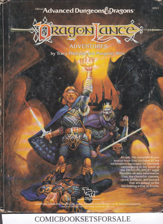 Advanced Dungeon’s & Dragons Dragonlance Adventures