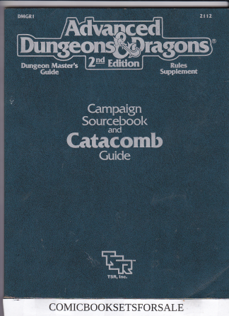 Advanced Dungeon’s & Dragons 2nd Edtion Campaign Sourcebook and Catacomb Guide