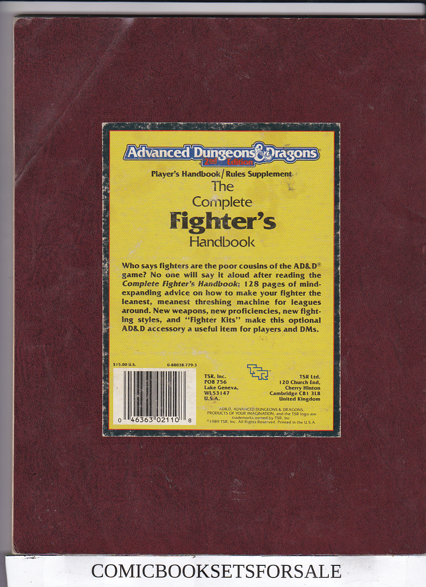 Complete Fighter's Handbook - Image 2