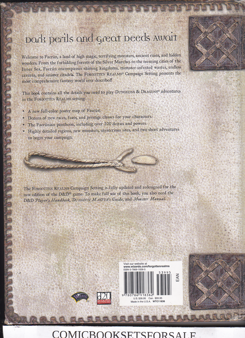 Forgotten Realms Campaign Setting (3rd Edition) - No Map! - Image 2