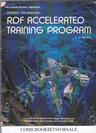 Robotech RPG RDF Accelerated Training Program
