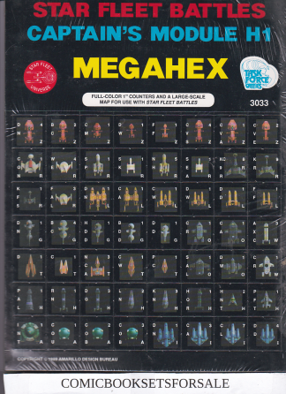 Star Fleet Battles Captain's Module H1 Megahex Sealed