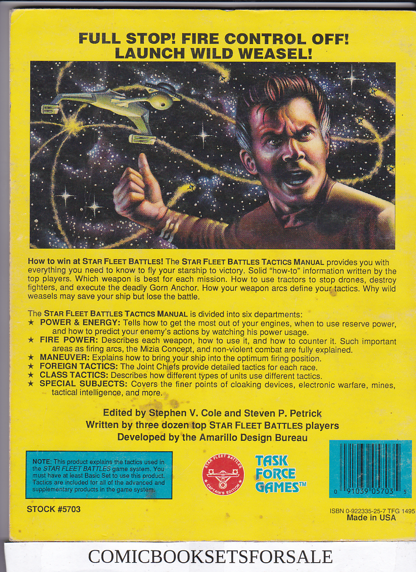 Star Fleet Battles Tactics Manual Captain’s Edition - Image 2