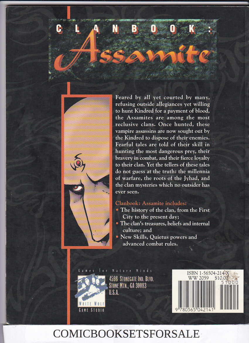 Vampire Clanbook Assamite - Image 2